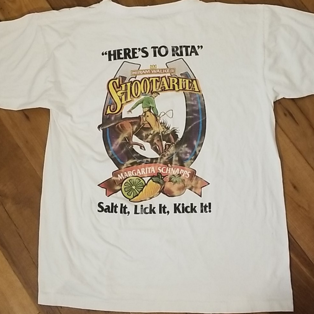 **Vintage ** T shirt Margarita shootarita size XL